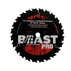 Saw Blades Beast 7-1/4 In. 24-Teeth Carbide-Tipped Circular Saw Blade