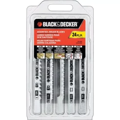Saw Blades BLACK+DECKER Assorted Jig Saw Blade Set (24-Piece)