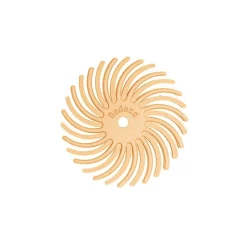 Rotary Tool Accessories Dedeco Sunburst 7/8 In. Radial Discs – 1/16 In. Extra-Fine 6 Mic Arbor Rotary Cleaning And Polishing Tool (12-Pack)