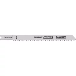 Saw Blades DEWALT 4 In. 10 TPI Laminate Down Cutting Jig Saw Blade HCS U-Shank (5-Pack)