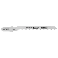 Saw Blades DEWALT 3 In. 12 TPI Scrolling Wood Jig Saw Blade HCS T-Shank (5-Pack)