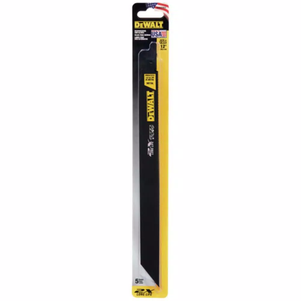 Saw Blades DEWALT 12 In. 2X Premium Metal Cutting Blade (5-Pack) - Image 3