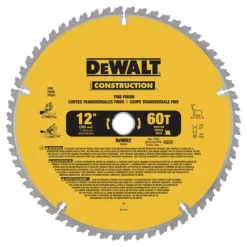 Saw Blades DEWALT 20 Series 12 In. 60T Fine Finish Saw Blade
