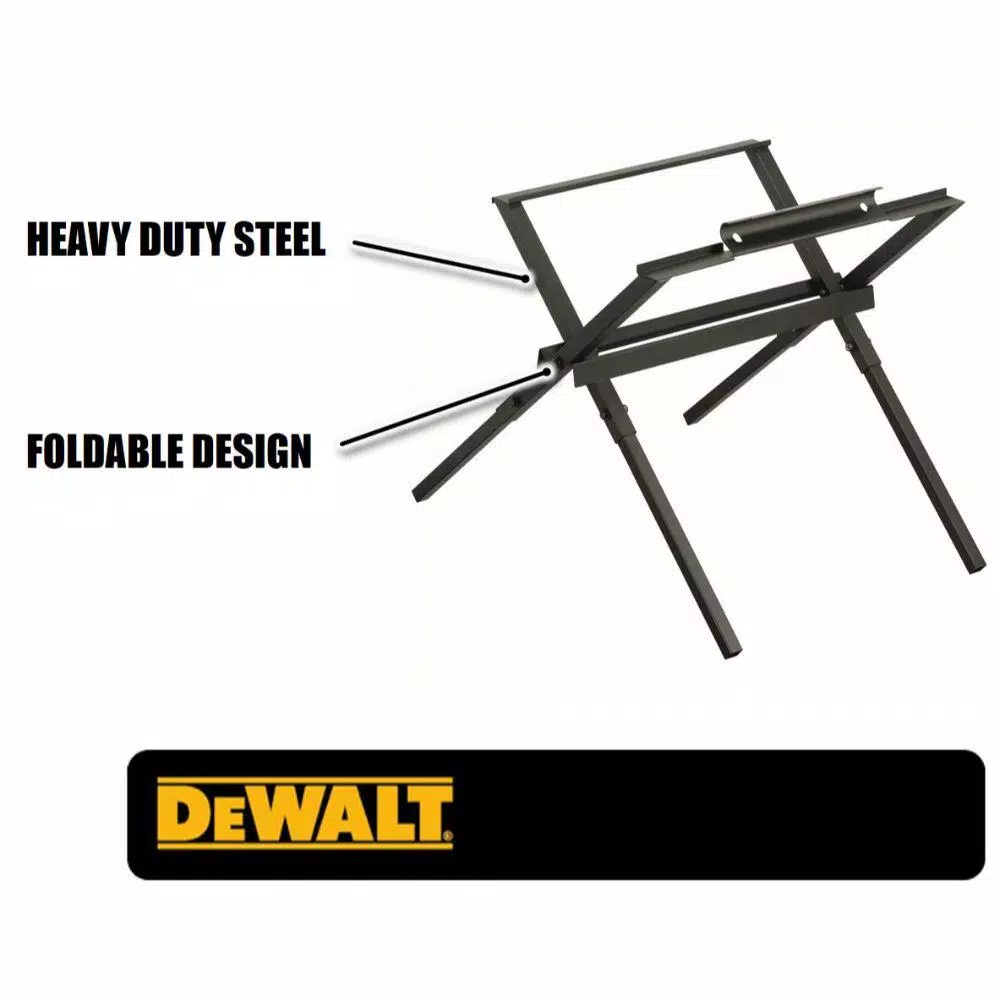 Tool Stands DEWALT 10 In. Compact Table Saw Stand For Jobsite - Image 2