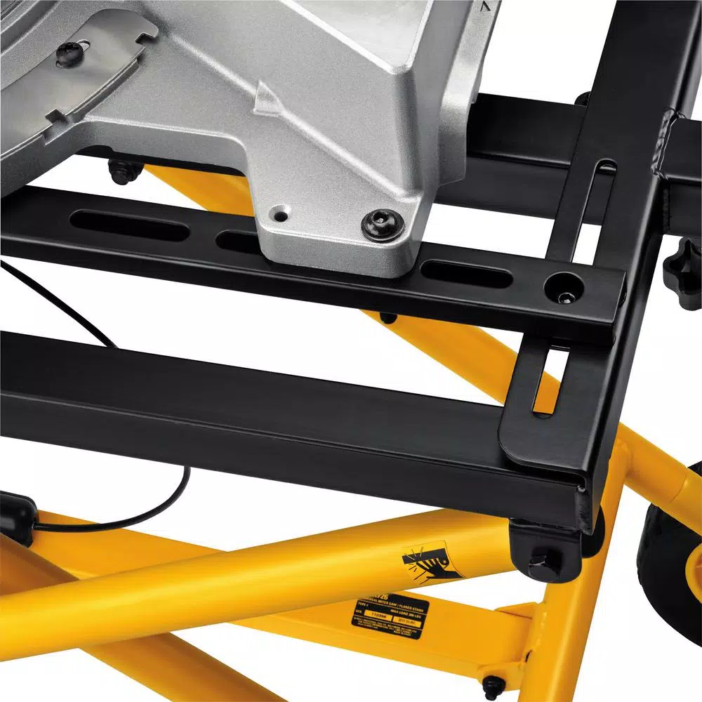 Tool Stands DEWALT 32-1/2 In. X 60 In. Rolling Miter Saw Stand With 300 Lbs. Capacity - Image 8