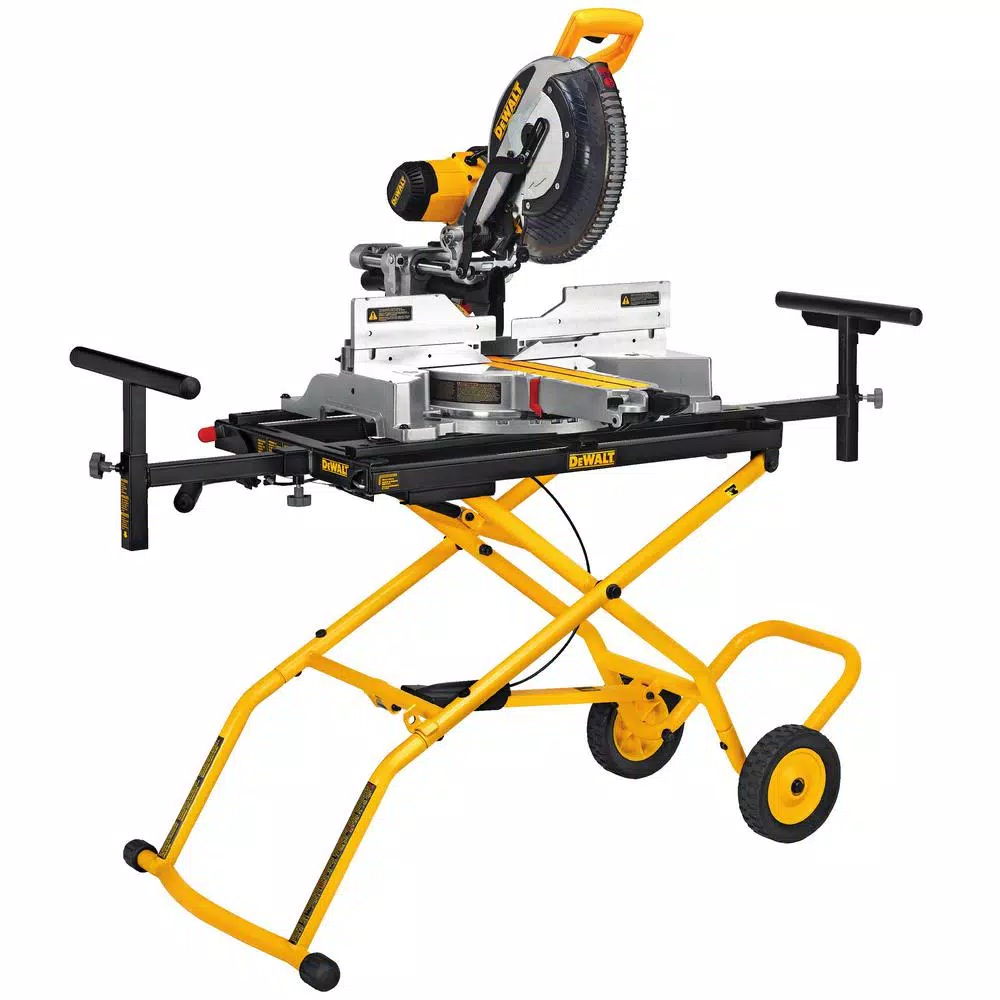 Tool Stands DEWALT 32-1/2 In. X 60 In. Rolling Miter Saw Stand With 300 Lbs. Capacity - Image 6