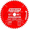 Saw Blades DIABLO 6-3/4 In. X 48-Tooth X 20mm Arbor Steel Demon Ferrous Metal Cutting Saw Blade