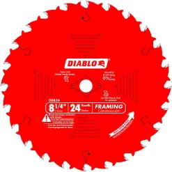 Saw Blades DIABLO 8-1/4 In. X 24-Tooth Framing Saw Blade