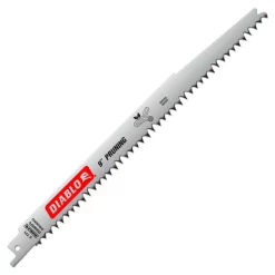 Saw Blades DIABLO 9 In. 5 TPI Fleam Ground-Pruning Reciprocating Saw Blade (5-Pack)