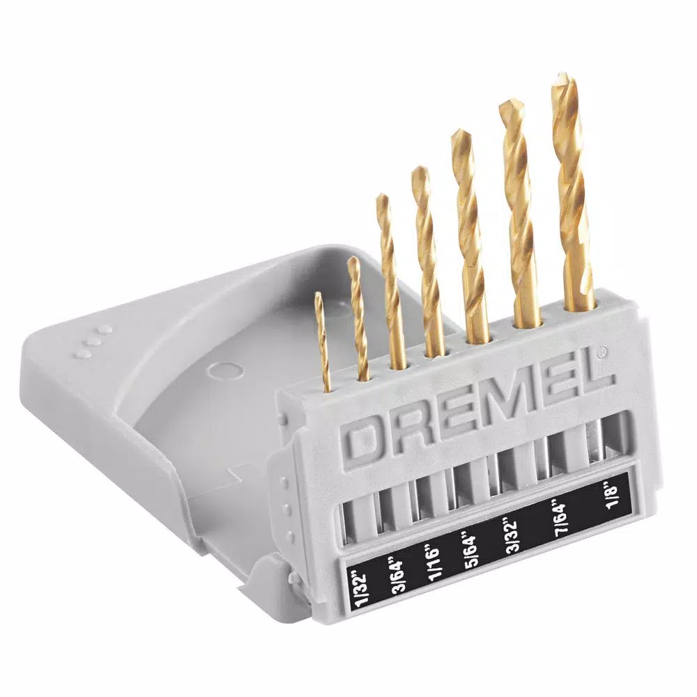 Rotary Tool Accessories Dremel Rotary Tool Small Drill Bit Set For Metal (7 – Piece) - Image 3