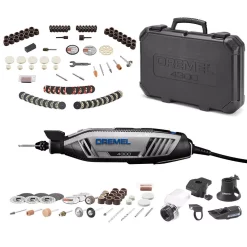 Rotary Tool Accessories Dremel 4300 Series 1.8 Amp Variable Speed Corded Rotary Tool Kit + Rotary Tool Accessory Kit (130-Piece)