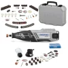 Rotary Tool Accessories Dremel 8220 Series 12-Volt MAX Lithium-Ion Variable Speed Cordless Rotary Tool Kit + Rotary Tool Accessory Kit (130-Piece)