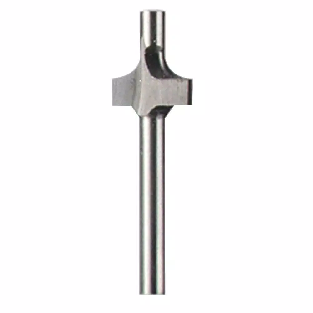 Rotary Tool Accessories Dremel 1/8 In. Rotary Tool Corner Rounding Router Bit For Wood And Soft Materials