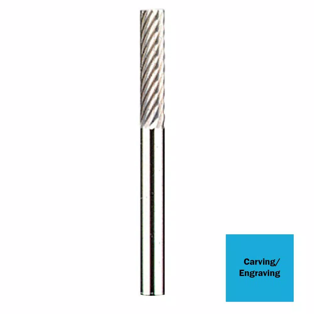 Rotary Tool Accessories Dremel 1/8 In. Rotary Accessory Rectangle-Shaped Tungsten Carbide For Steel, Stainless Steel, Iron, Ceramics, And Hard Wood - Image 2