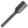 Rotary Tool Accessories Drill America 1/8 In. X 5/8 In. Cylindrical Solid Carbide Burr Rotary File Bit With 1/4 In. Shank