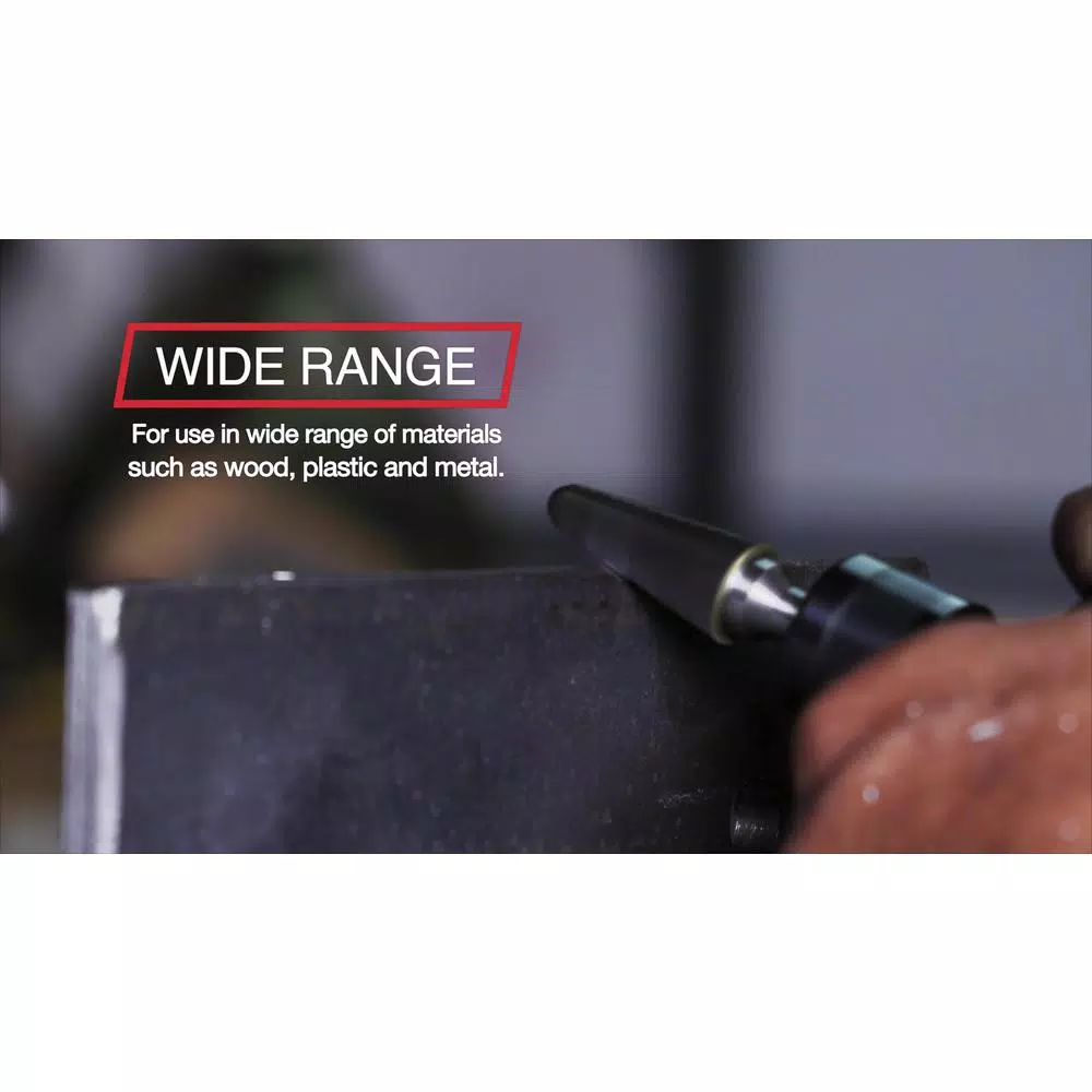 Rotary Tool Accessories Drill America 1/4 In. X 1/2 In. Cone Pointed End Solid Carbide Burr Rotary File Bit With 1/4 In. Shank - Image 7