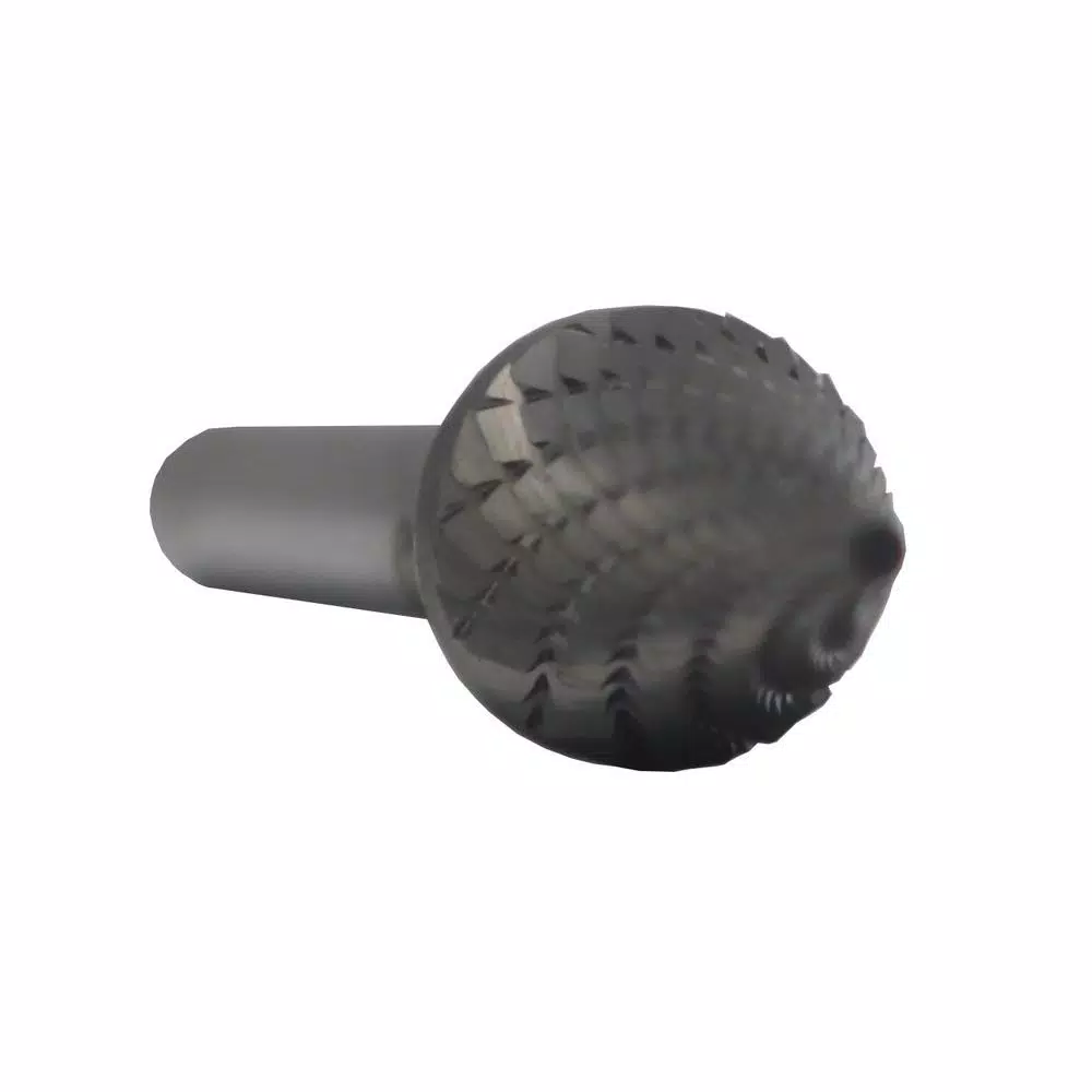 Rotary Tool Accessories Drill America 1/4 In. X 1 In. Cone Pointed End Solid Carbide Burr Rotary File Bit With 1/4 In. Shank - Image 2