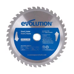 Saw Blades Evolution Power Tools 7-1/2 In. 40-Teeth Mild Steel Cutting Saw Blade
