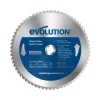 Saw Blades Evolution Power Tools 12 In. 60-Teeth Mild Steel Cutting Saw Blade