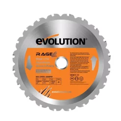 Saw Blades Evolution Power Tools RAGE 9 In. Multipurpose Replacement Blade