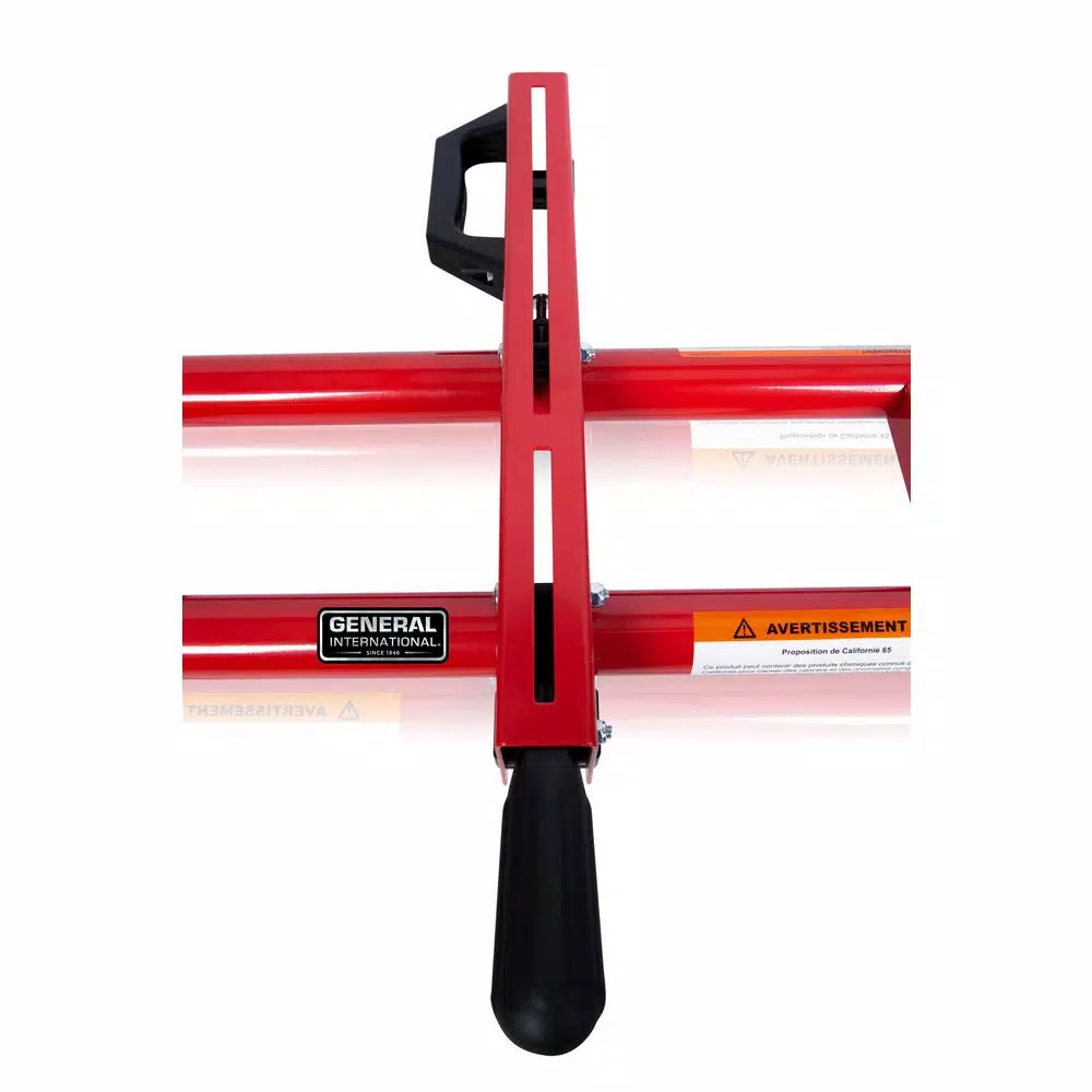 Tool Stands General International 8 In. Miter Saw Stand With Solid Tires - Image 5