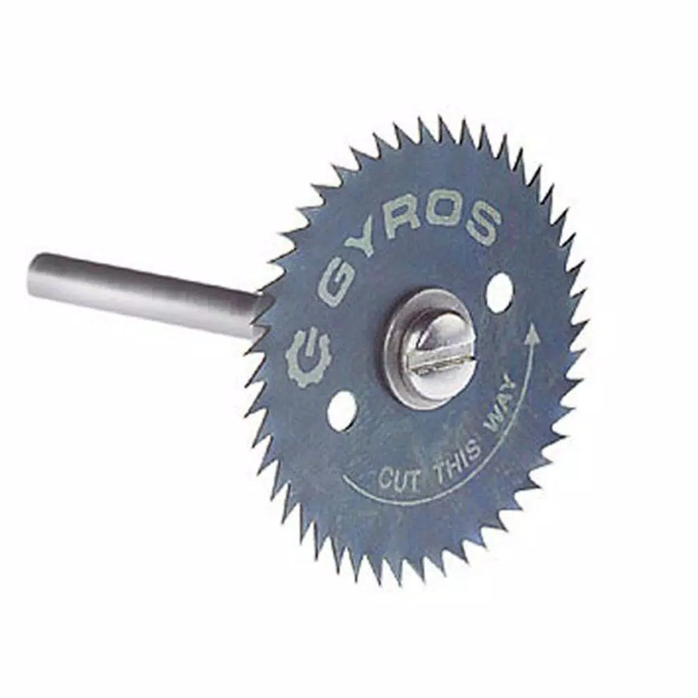 Saw Accessories Gyros 1-1/4 In. Dia Ripsaw Blade With Mandrel