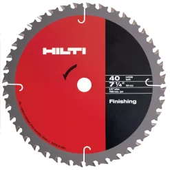 Saw Blades Hilti 6-1/2 In. 24-Teeth Carbide Tipped SPX Framing Circular Saw Blade (15-Pieces)
