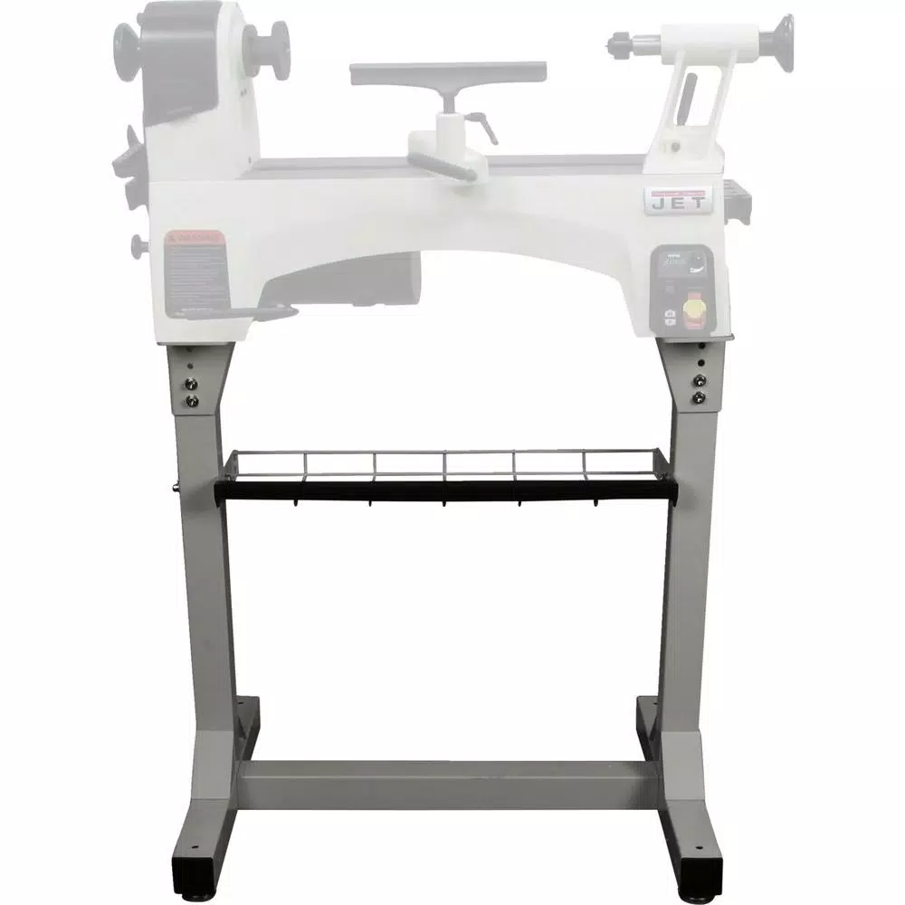 Tool Stands Jet 31.5 In. Stationary Lathe Stand For JWL-1221VS Wood Lathe - Image 3