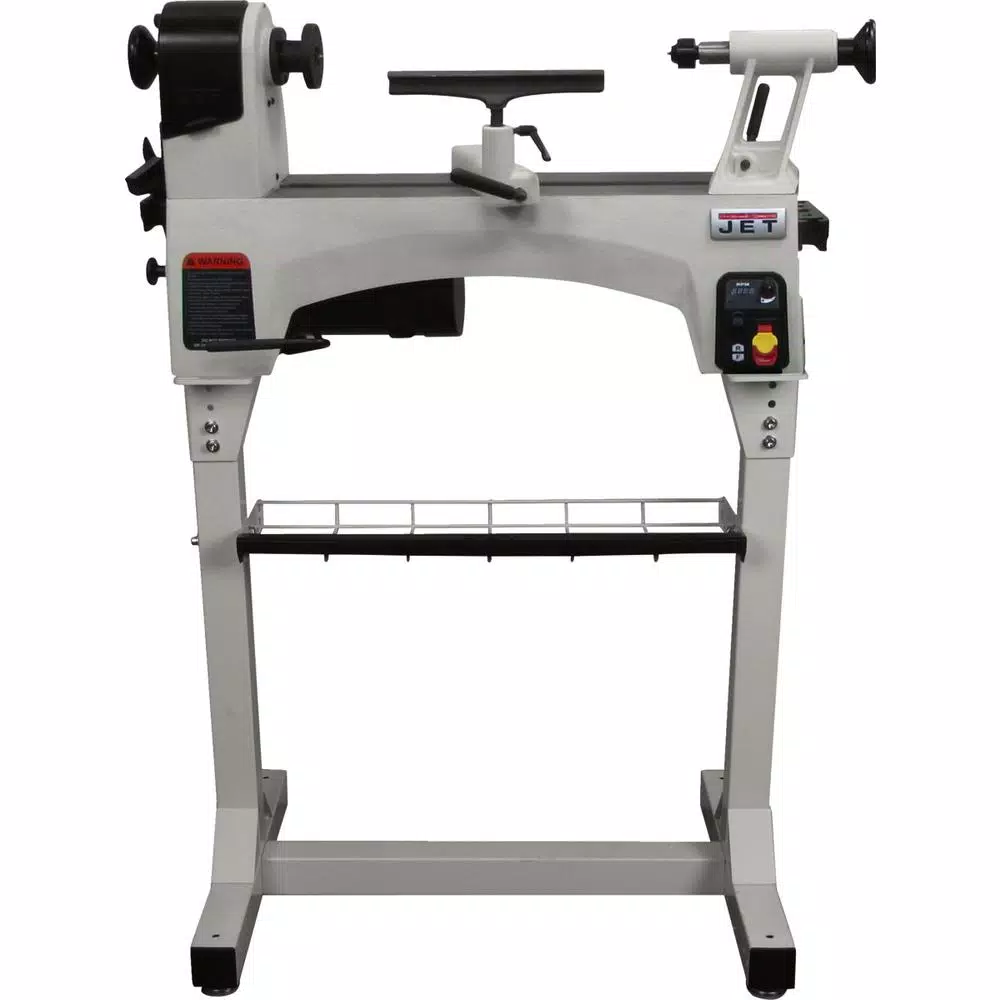 Tool Stands Jet 31.5 In. Stationary Lathe Stand For JWL-1221VS Wood Lathe - Image 2