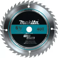 Saw Blades Makita 6-1/2 In. 40T Carbide-Tipped Circular Saw Blade