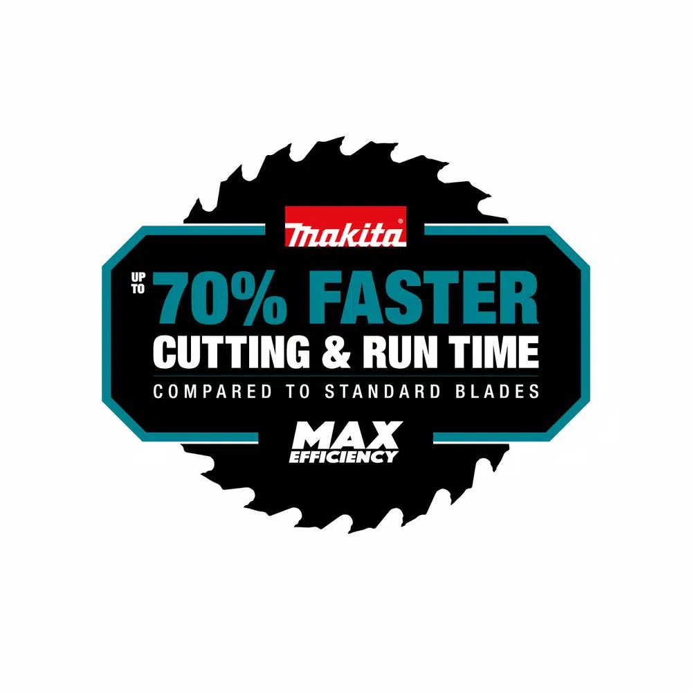 Saw Blades Makita 10 In. 80T Carbide-Tipped Max Efficiency Miter Saw Blade - Image 3