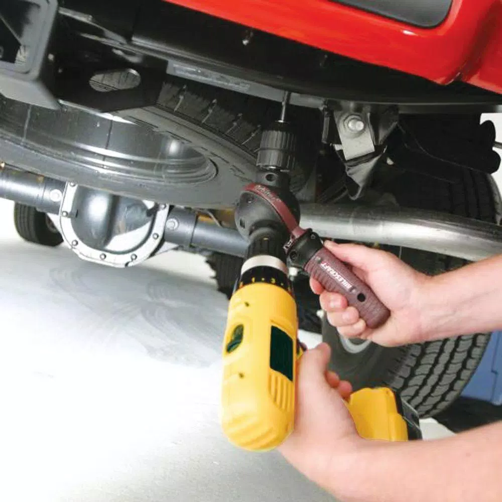 Rotary Tool Accessories Milescraft Orbiter Any Angle Drill Attachment - Image 3