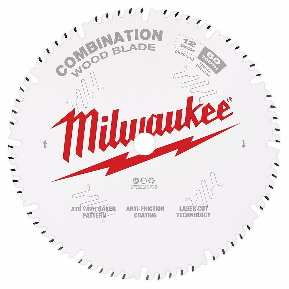 Saw Blades Milwaukee 12 In. X 60-Tooth Combination Circular Saw Blade - Image 5