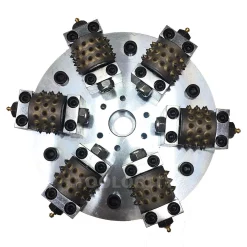 Rotary Tool Accessories Monster 10 In. Bush Hammer With 6 Rollers