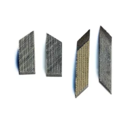 Saw Tracks Olson Saw Two 3/8 In. X 3/8 In X 1 In. And 2 3/8 In. X 1/4 In. X 1-1/2 In. Band Saw Guide Blocks For Shopsmith Band Saws