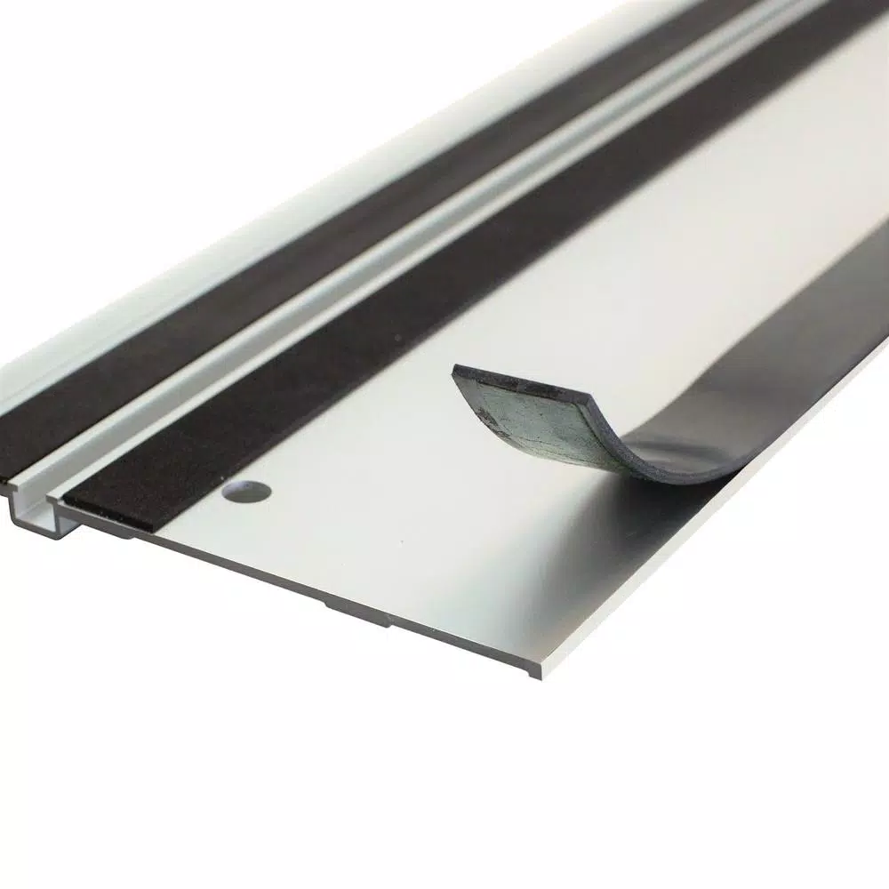 Saw Tracks POWERTEC 55 In. Aluminum Track Saw Guide Rail Compatible With Makita Or Festool Track Saws - Image 2