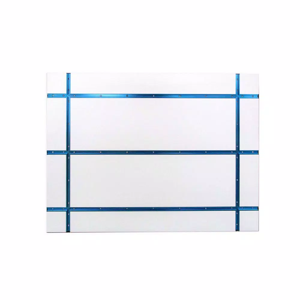 Saw Tracks POWERTEC 28 In. X 40 In. X 1-1/8 In. T-Track Table Top With Built-In T-Tracks Intersections - Image 2