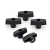 Saw Tracks POWERTEC 1/4 In. – 20 Thru Knob (5-Pack)