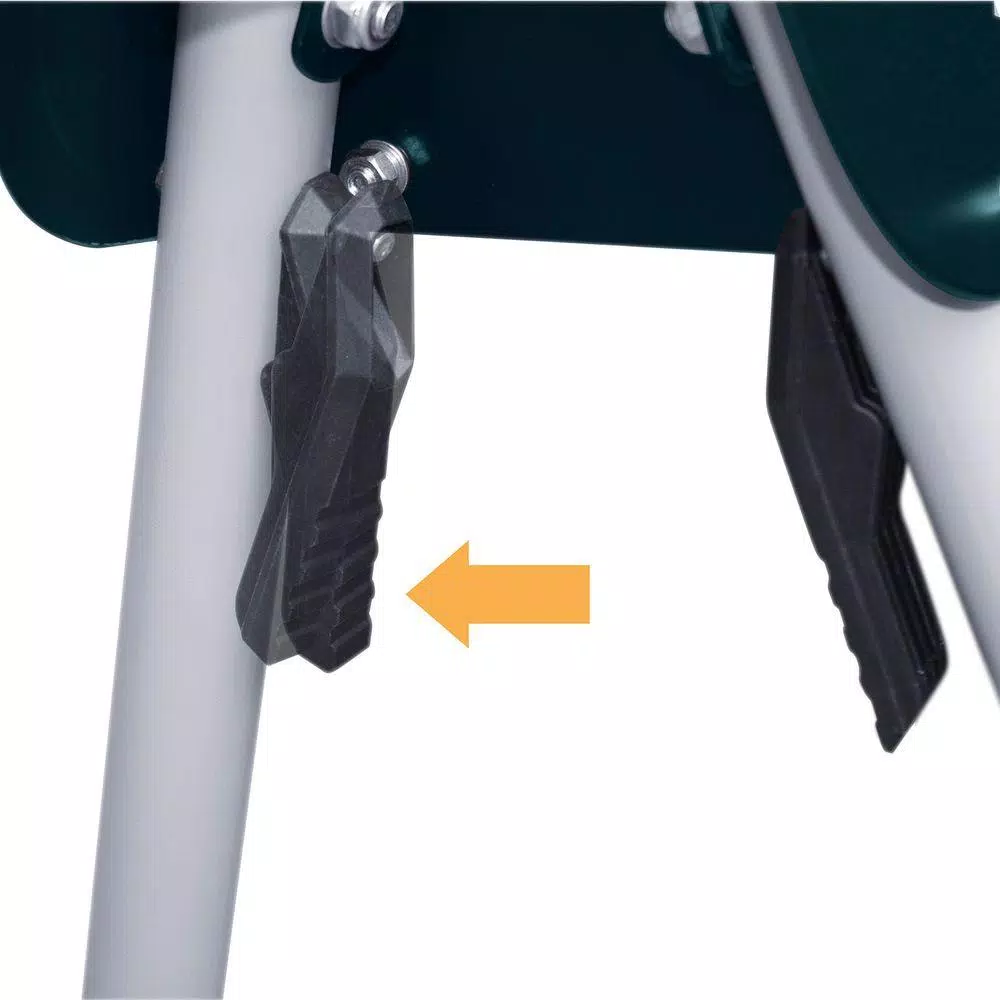 Tool Stands POWERTEC Deluxe Miter Saw Stand With Wheels And 110-Volt Power Outlet - Image 5