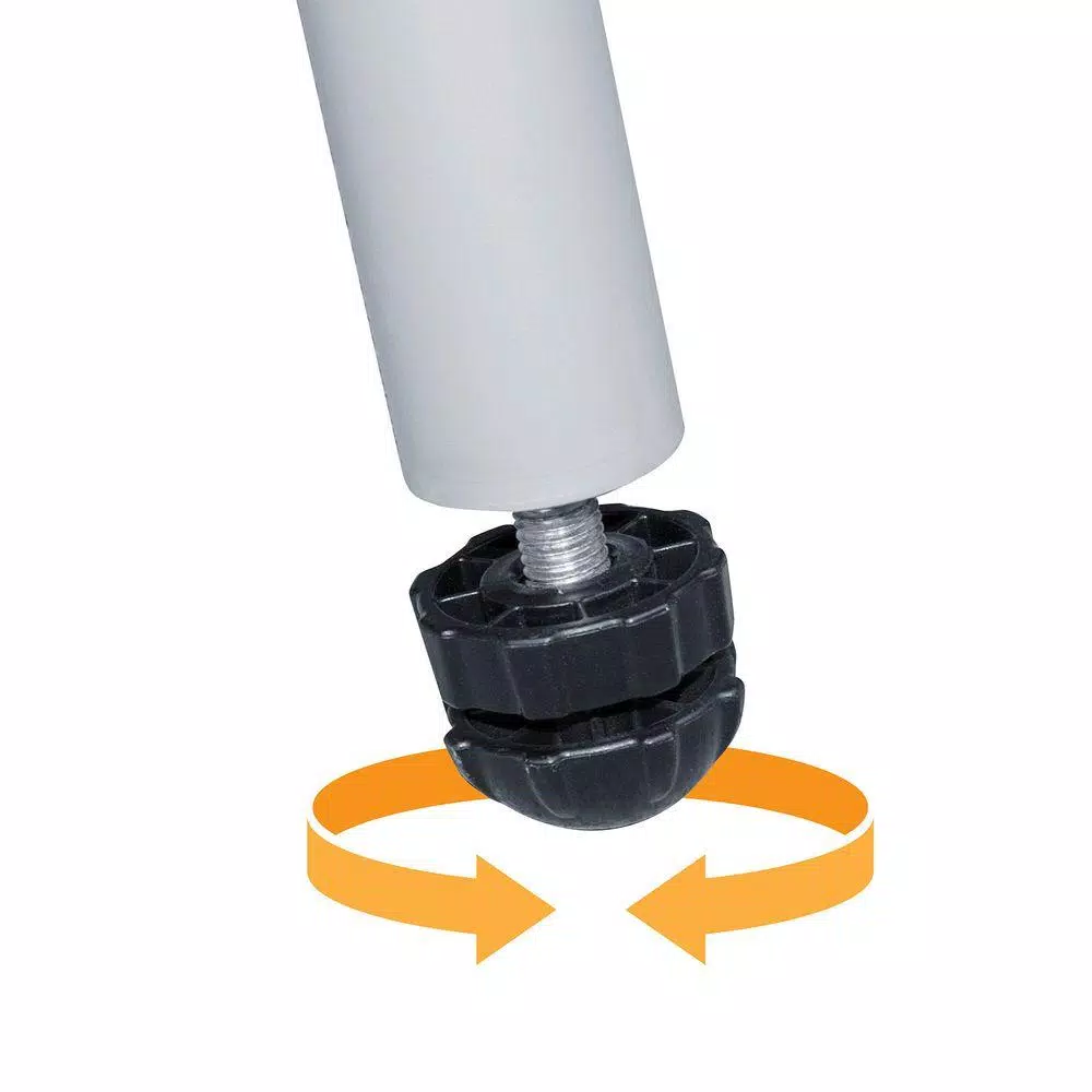 Tool Stands POWERTEC Deluxe Miter Saw Stand With Wheels And 110-Volt Power Outlet - Image 6