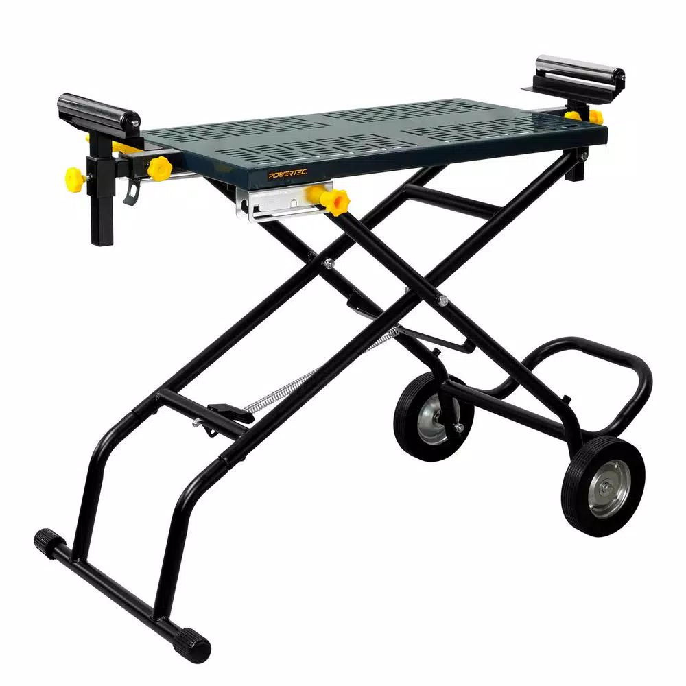 Tool Stands POWERTEC Universal Mounting Deluxe Rolling Stand