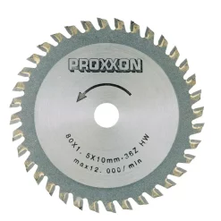Saw Blades Proxxon 80 Mm 36-Teeth Carbide Tipped Saw Blade