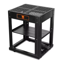 Tool Stands WEN Multi-Purpose Planer Stand With Storage Shelf And Rolling Base