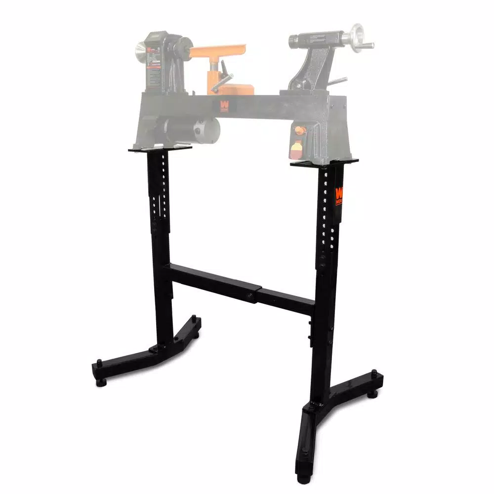 Tool Stands WEN 225 Lbs. Capacity Height Adjustable Steel Lathe Stand - Image 3