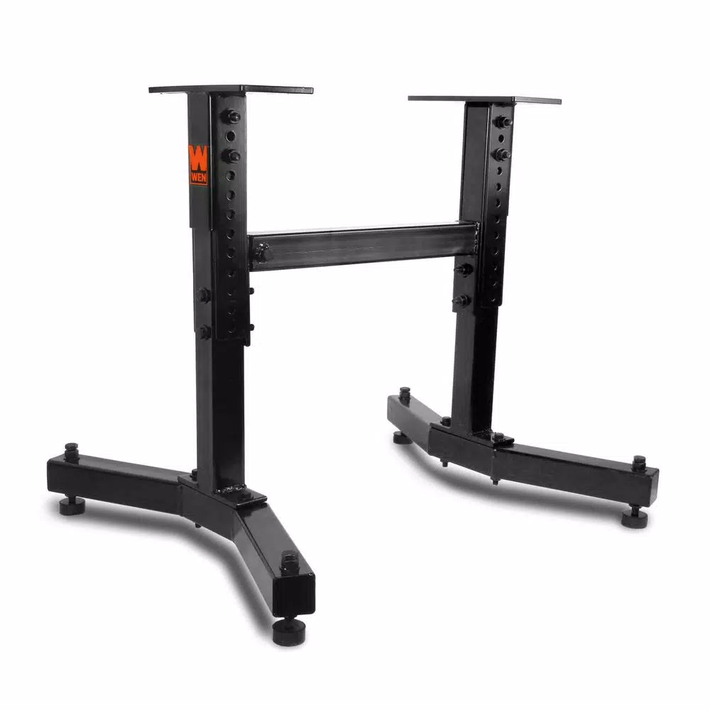 Tool Stands WEN 225 Lbs. Capacity Height Adjustable Steel Lathe Stand - Image 2