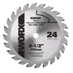 Saw Blades Worx 4-1/2 In. 24T Compact Circular Saw Blade